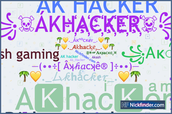 700+ Hacker Usernames With Generator - BrandBoy