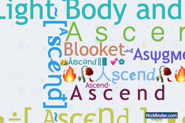 Nicknames for Ascend Blooket Ascend