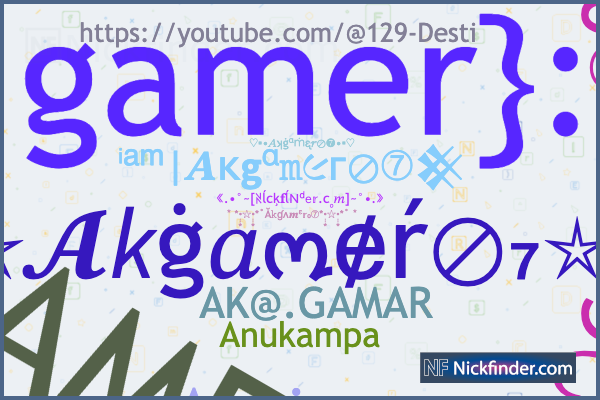 Nicknames for FreeGamer: ﾂFreeǤⱥϻerﾂ, 🇮🇳 free 🔥 Gamer, ❌__ROड़__⚠️, FREE  GAMER, ꧁༺free gamer༻꧂