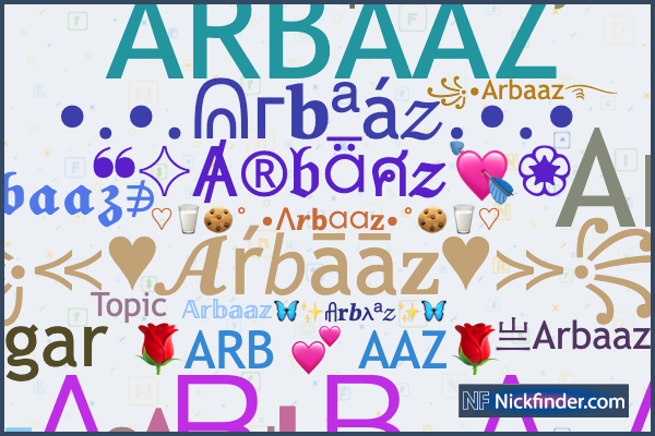 Preview of Hearts 3D name for arbaz