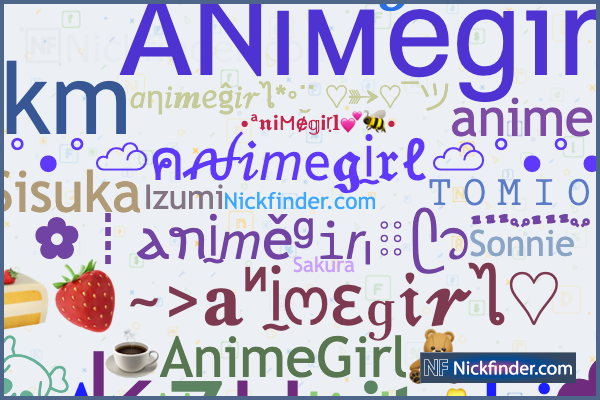 220 Anime Usernames Names  Nicknames  NamessterCOM