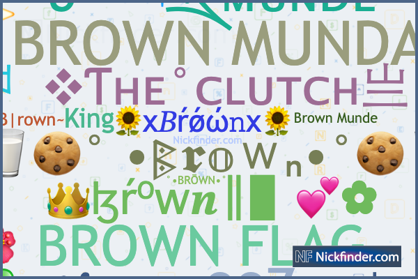 nicknames-for-brown-brown-brown-munde-brown