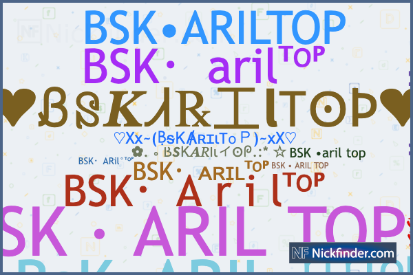 nickfinder nicknames bskariltop