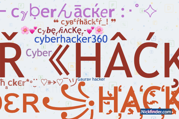 700+ Hacker Usernames With Generator - BrandBoy