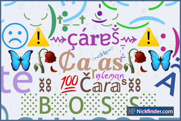 Nicknames for Caras