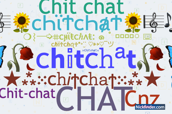 Nicknames for Chitchat: CHAT, Death Note, Sukhoon, Friends chit