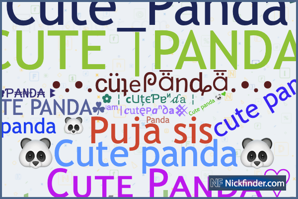 Hey Pandas, What Are Your Favorite Nicknames? (Closed)