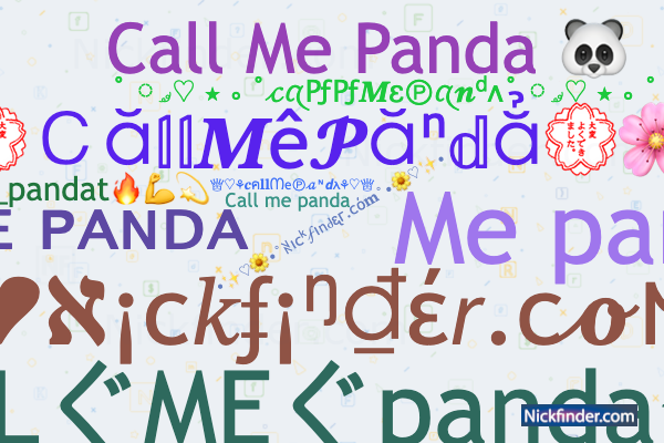 Hey Pandas, What Are Your Favorite Nicknames? (Closed)