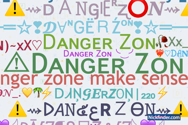 【祝開店！大放出セール開催中】 Nicknames for DANGERZON: Ꭰᴀɴɢᴇʀ メ Ꮓᴏɴ 모, 모Ꭰꫝɴɢᴇʀ ジャケット・アウター
