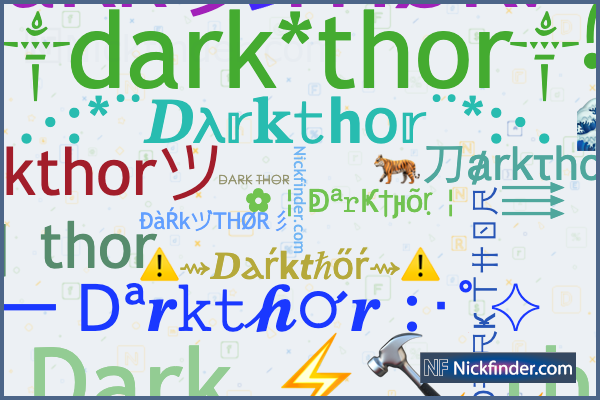 Nicknames for Darkblade: ☬☆꧁࿇Ðɑʀҟɮʟǟɖɛ࿇꧂☆☬, ĐᴀʀᴋㅤƁʟᴀᴅᴇ