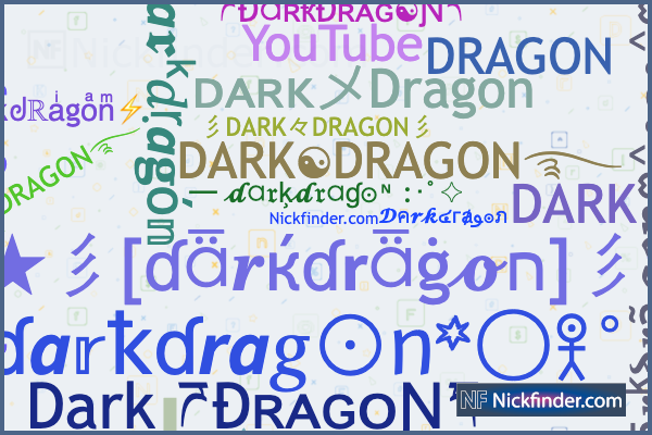 Nicknames for Darkblade: ☬☆꧁࿇Ðɑʀҟɮʟǟɖɛ࿇꧂☆☬, ĐᴀʀᴋㅤƁʟᴀᴅᴇ