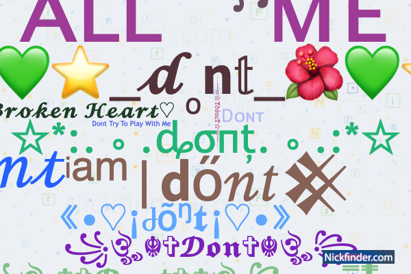 ♥ Nicknames for ILOVEyou: Ꭵ°᭄ᶫᵒᵛᵉᵧₒᵤ࿐♥, Ꭵ ᭄ᶫᵒᵛᵉ