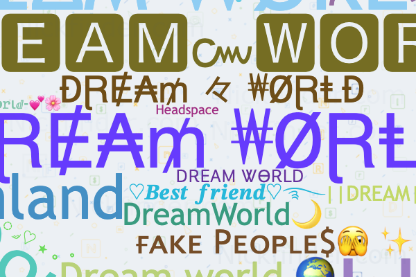 Dreamworld Font, Webfont & Desktop