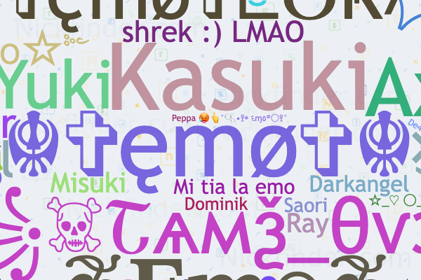 ideias de nomes para emos no roblox｜Pesquisa do TikTok
