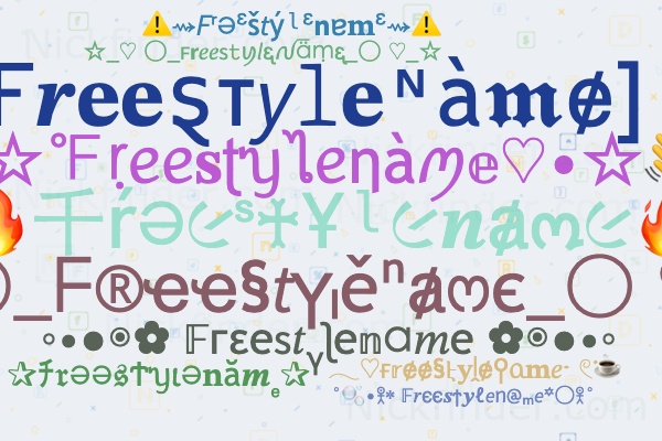 Nicknames for Freestylename: ᎡɪᎮʟϟꪎㅤ!!.?, BL!ᴢᴇʀᴅㅤᴇXᴇ, M