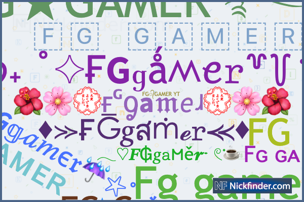 Nicknames for FreeGamer: ﾂFreeǤⱥϻerﾂ, 🇮🇳 free 🔥 Gamer, ❌__ROड़__⚠️, FREE  GAMER, ꧁༺free gamer༻꧂