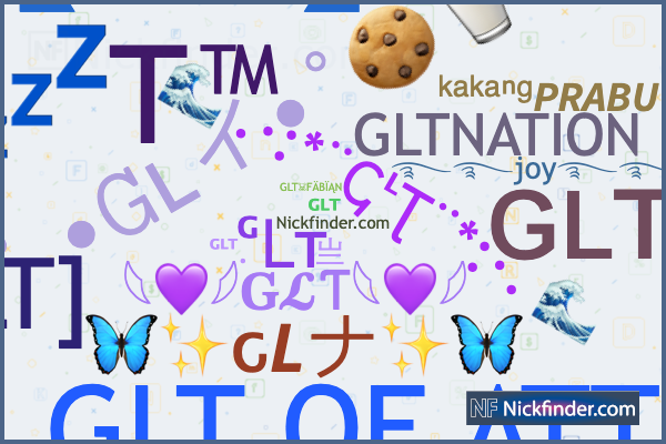 Apodos y nombres elegantes para GLT - Nickfinder.com