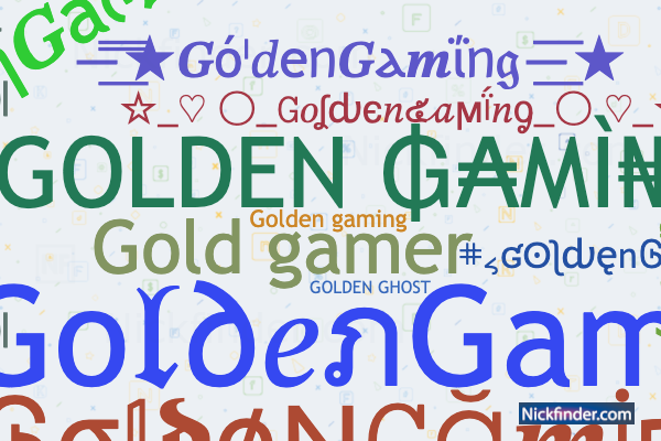 Golden Legend  Cool gamer names, Gamer names, Names