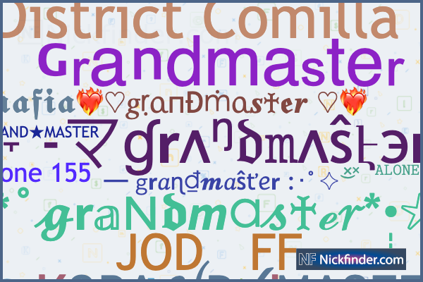 Nicknames for GameMaster: ۝ǤคϻєⱮครτєℝ۝, 𝙶𝙰𝙼𝙴 𝙼𝙰𝚂𝚃𝙴𝚁