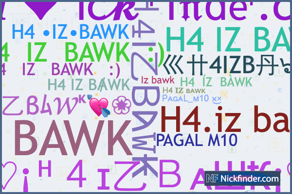 Nicknames for H4xff: 𝙷4𝚡 𝚏𝚏, Hxff4, ʜ4xꜰꜰ