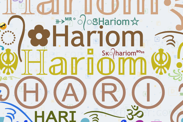 Hariom | Learn the meaning, definition & origin of the name Hariom