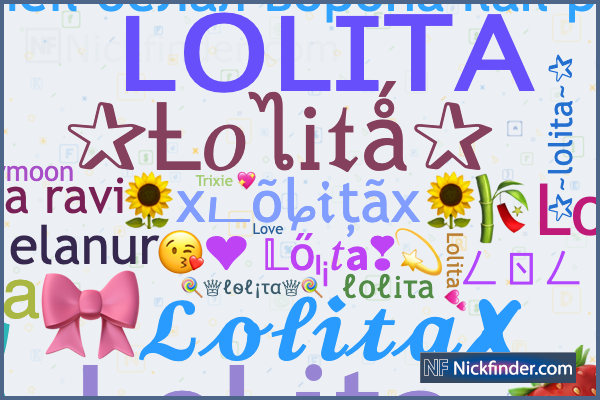 What Does The Name Lolita Mean?