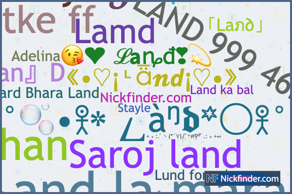 Name land hotsell