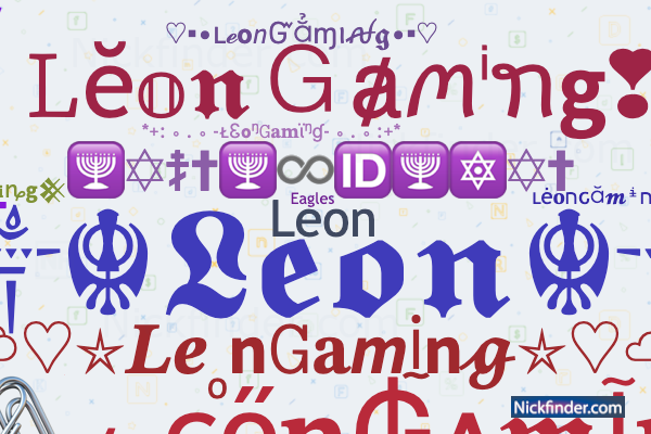 Nicknames for LeonGaming: Leon gaming, Leon, LEON GAMING, Selvakrishnan ...