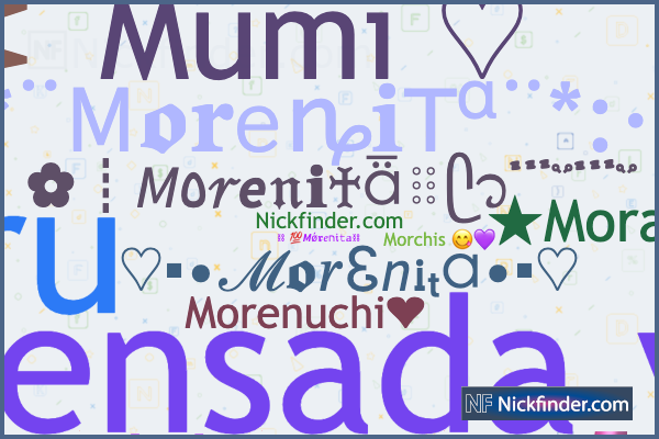 Morena ― Nome e Nick personalizado para copiar