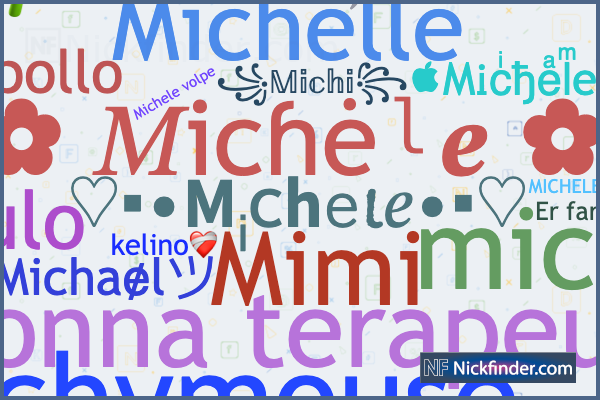 Nicknames for Michele Miki mich Diogane