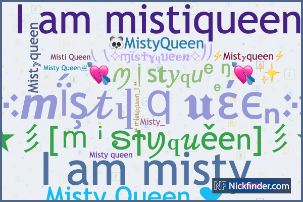 NICKNAMES/USERNAMES Para Meninas e Meninos - Hey Misty 