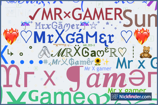 Mr. X-Gamer