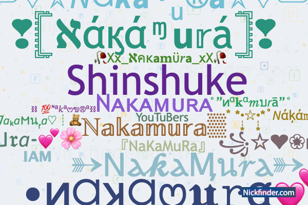 👪 → Qual o significado do nome Nakamura?