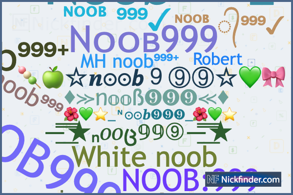 Nicknames for Boob: 彡B๏๏乃彡, ⨀⨀, Noob Is Me, Boobraemon, Boob