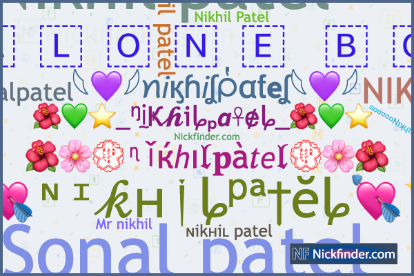 2000+ New Stylish Names for Boys and Girls for Facebook – Nikhil Patel's  Tricks Blog