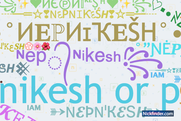 Nicknames for Niks: ༺꧁ ❈ Nik's ❈ ꧂ ༻, ☆彡ɴɪᴋⓢ彡☆, : )ㅤᎷ