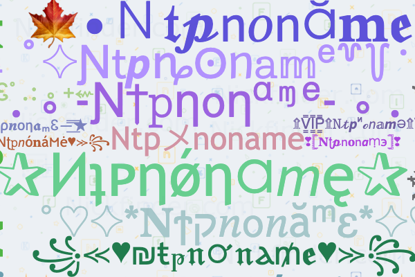 Nicknames for Ntpnoname: Ntpメnoname