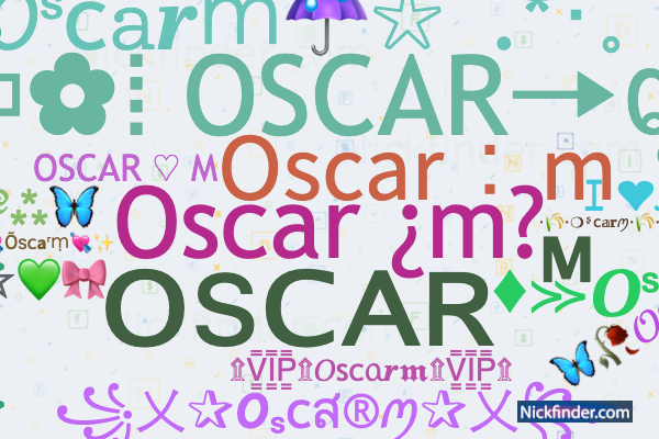 Nicknames and stylish names for Oscarm - Nickfinder.com