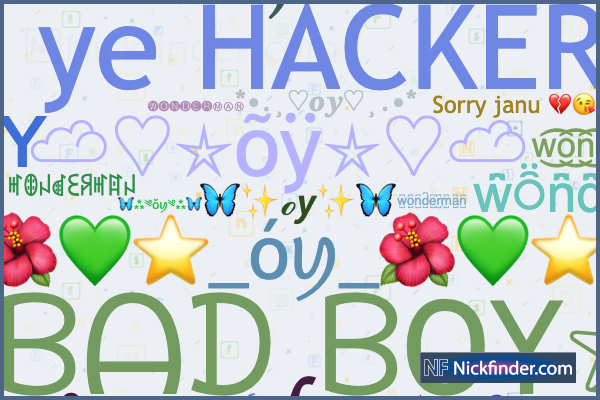 700+ Hacker Usernames With Generator - BrandBoy