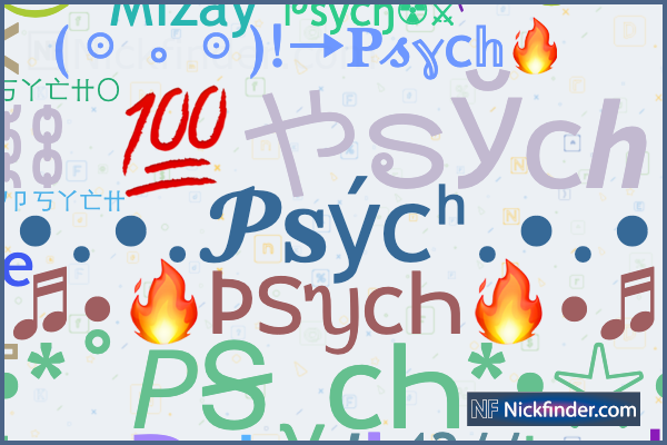 psych names