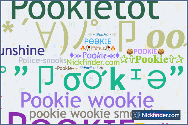 Drawings Of The Name Pookie