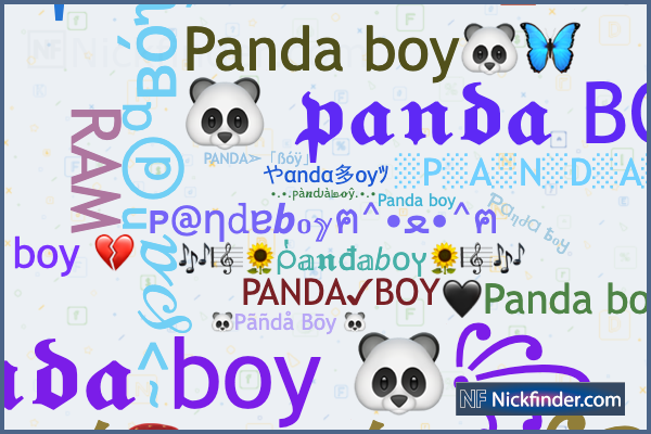 Hey Pandas, What Are Your Favorite Nicknames? (Closed)