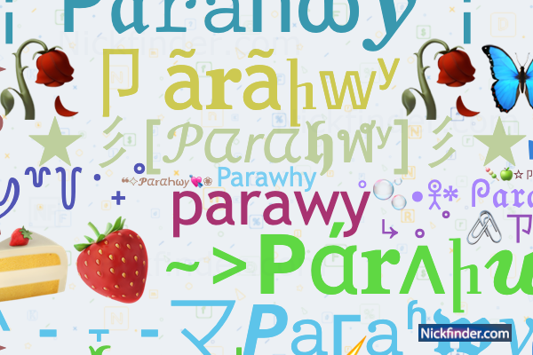 Lettering Parawhy