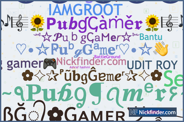 Nicknames for Gaming: ꧁༒☬Gaming☬༒꧂, ꧁⁣༒𓆩₦ł₦ℑ₳𓆪༒꧂, ꧁༒☬Shadow☬༒꧂, Pubg,  𝕷𝖊𝖌𝖊𝖓𝖉