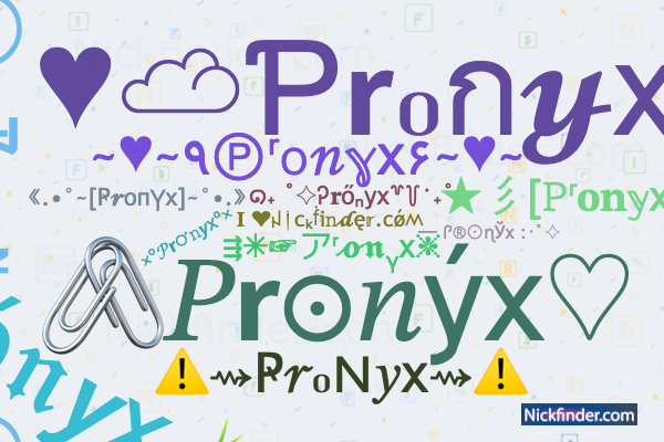 Pronyx