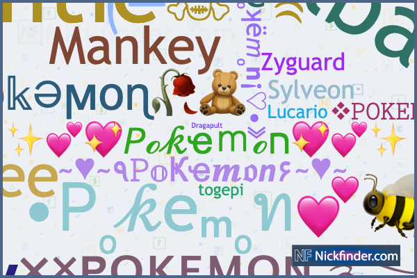 Pokemon Nickname Generator