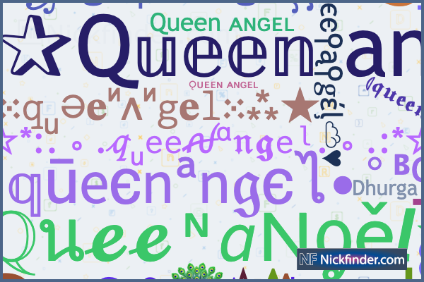 Nicknames for Myqueen: 🔐💖My qůëęñ💖🔐, ꧁༒♛myQueen ♛༒꧂,  ᴹʸQᥙᥱ֟፝ᥱnﮩ٨ـﮩﮩ٨ـ🌱, ｡☆👑Mʏ Qᴜᴇᴇɴ👑, 👑Mʏ Qᴜᴇᴇɴ❤️💍