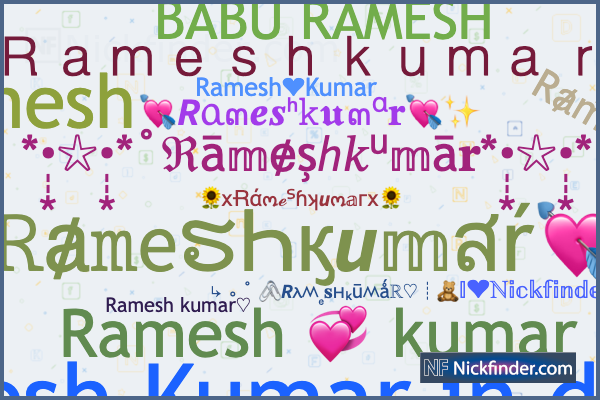 Ramesh Kumar Logo