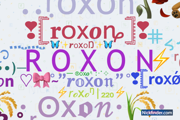 Roxon Font