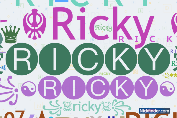 ricky name wallpaper